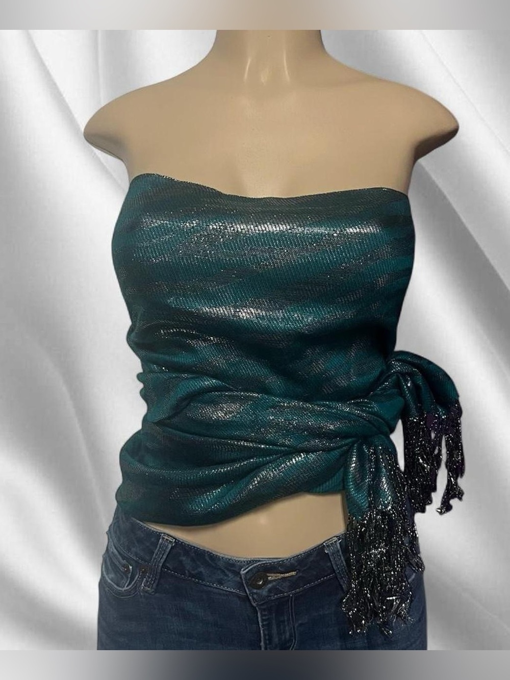 Y2K Zebra Print Pashmina Scarf